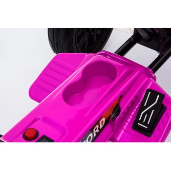Gokart na Akumulator DK-G01 Różowy