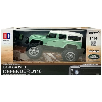 Auto Zdalnie Sterowane Land Rover Defender D110 R/C Zielony 7.5 km/h 1:14 2.4G
