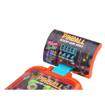 Gra Zręcznościowa Pinball Ledowe Światła Dźwięki Tablica Wyników QL91194