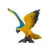Figurka Papuga Ara Ararauna 7 cm Niebiesko-Żółta