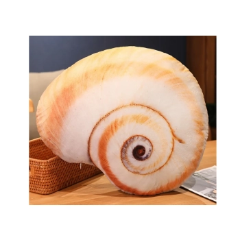 Maskotka Pluszowa Muszla Ślimaka Poduszka 50 x 40 cm