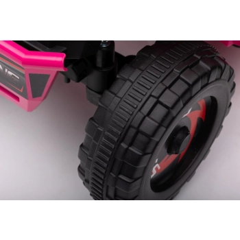 Quad Na Akumulator XMX630T Różowy Z Przyczepą