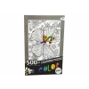 Puzzle Do Kolorowania 500 Elementów Motyl