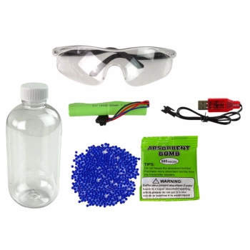 Karabin Pistolet na Kulki Wodne Akcesoria Czarny