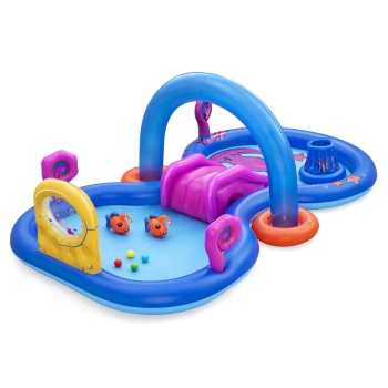 Dmuchany Plac Zabaw Podwodny Świat 330 x 188 x 177cm Bestway 53167
