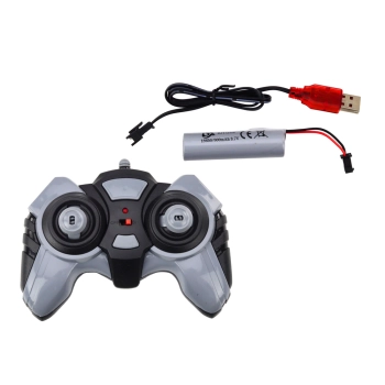 Traktor Zdalnie Sterowany RC 2.4G Dźwięki Niebieski