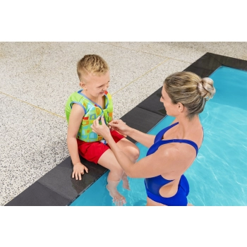 Kamizelka Do Nauki Pływania Zielona 56 cm Bestway 32177
