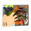 Pacynki na Palce Dinozaury Kolorowe 5 Sztuk
