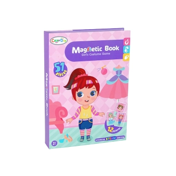 Magnetyczna Układanka Książka Przebieralnia Kostiumy