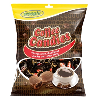 Woogie Cukierki Kawowe z Nadzieniem Kawowym 150 g