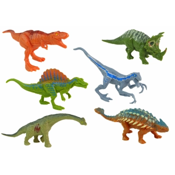 Zestaw Figurki Dinozaury 12 sztuk Kolorowe