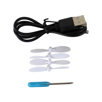 Samolot Myśliwiec R/C Kolorowe Światła Niebieski