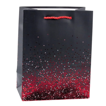 Torba Prezentowa Błyszczący Gradient Kropki 23 x 18 x 10,5 cm