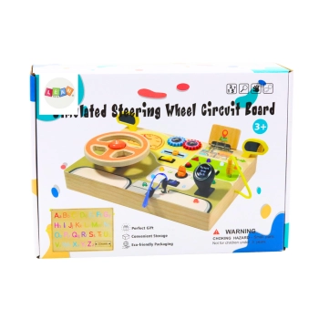 Tablica Analogowa Sensoryczna Manipulacyjna Samochód Światła LED