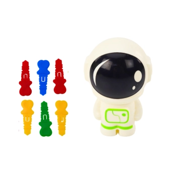 Gra Zręcznościowa Kosmonauta Wyskakujący Z Rakiety Kosmos