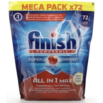 Finish Alles in 1Max Tabletki do zmywarki 72 szt Lemon