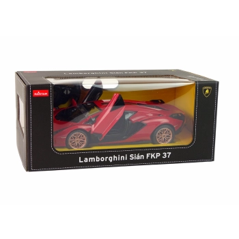 Auto R/C Lamborghini Sian FKP 37 Rastar 1:14 Czerwone Na Pilota