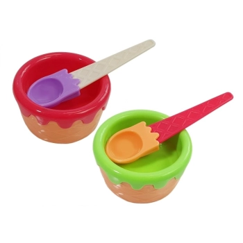 Zestaw Słodyczy Desery Lody Ciasteczka Akcesoria