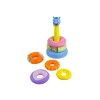 Piramidka Edukacyjna Kolorowe Obręcze