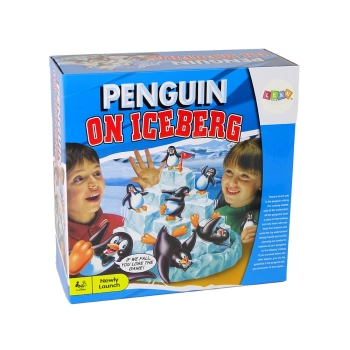 Gra rodzinna Wspinające się Pingwiny na Lodzie