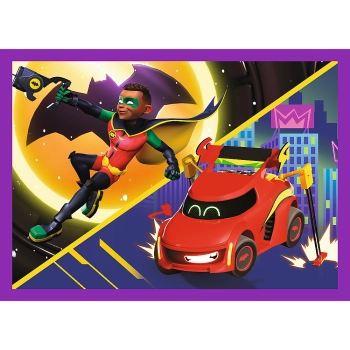 Puzzle - 4w1 (35, 48, 54, 70) - Poznaj Batwheels - Trefl 34658