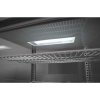 Witryna chłodnicza cukiernicza na kółkach 5 półek 280L LED - czarna