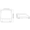 Waga kuchenna kontrolna wodoodporna IP68 VALOR 2000 30kg / 5kg - OHAUS V22PWE30T
