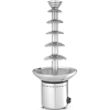 Fontanna do czekolady fondue 6 poziomów stalowa 300 W - Hendi 274163