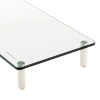 Podstawka półka pod monitor ekran 13-32'' szklana maks. 20 kg 100x26x8.3 cm