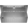 Skrzynia narzędziowa transportowa aluminiowa zamykana na klucz 150 l 124 x 38.5 x 38.5 cm