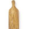 Deska do serwowania z drewna oliwnego z uchwytem 400 x 140 x 18 mm - Hendi 505250