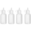 Mini dyspenser do sosów 50 ml śr. 35 x 100 mm - zestaw 4 szt.
