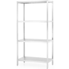 Regał magazynowy metalowy 5 półek 900 x 450 x 1800 mm - Hendi 813041