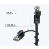 Patchcord kabel przewód sieciowy Ethernet RJ45 Cat 6A UTP 1000Mbps 3m