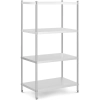Regał metalowy magazynowy gastronomiczny do 200 kg 100 x 60 x 180 cm