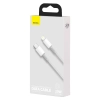 Kabel przewód do iPhone USB-C - Lightning szybkie ładowanie 20W 2m - biały