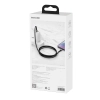 Kabel przewód do iPhone USB-C - Lightning szybkie ładowanie 20W 2m - cały czarny