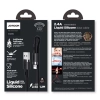 Kabel przewód do iPhone USB - Lightning 2.4A 1.2m czarny