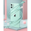 Kabel przewód do iPhone USB - Lightning 2.4A 1.2m biały
