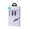 Kabel do iPhone USB - Lightning do ładowania i transmisji danych 2.4A 20W 1.2m niebieski