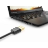 Przedłużacz do kabla przewodu USB 1m czarny