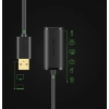 Przedłużacz kabel aktywny USB 2.0 480Mbps 10m czarny