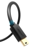 Kabel przewód USB - mini USB 480 Mbps 3m czarny