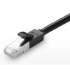 Przedłużacz do kabla skrętki FTP Ethernet RJ45 Cat 6 1000 Mbps 2m czarny