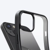 Sztywne etui z żelową ramką i wbudowaną podstawką do iPhone 14 czarny