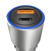 Ładowarka samochodowa USB USB-C PD QC 22,5W szary