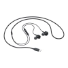 Przewodowe słuchawki dokanałowe AKG złącze USB-C czarny