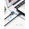 Kabel przewód USB - USB-C 2A 2m czarny