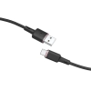 Kabel przewód USB - USB-C 3A 1.2m czarny