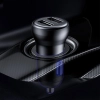 Transmiter FM bezprzewodowy Bluetooth z ładowarką S-16 Overseas edition czarny